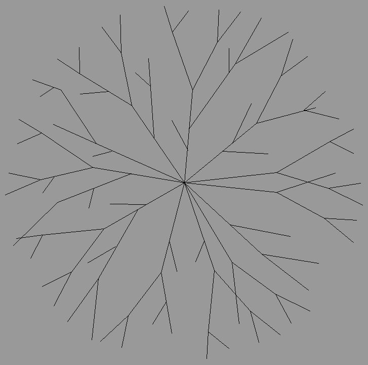 Bloque Autocad Vista de Árbol en Planta